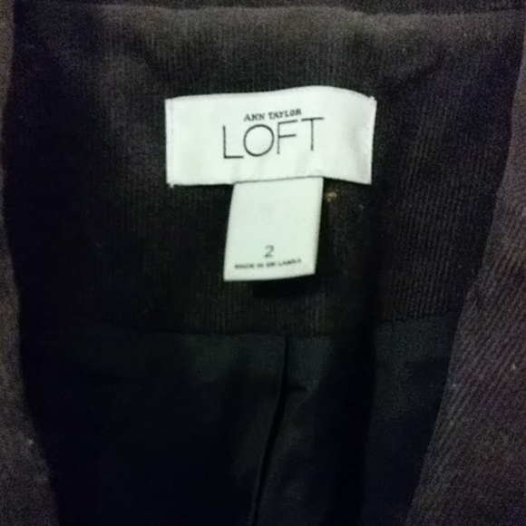 Loft brown corduroy blazer - Picture 2 of 3